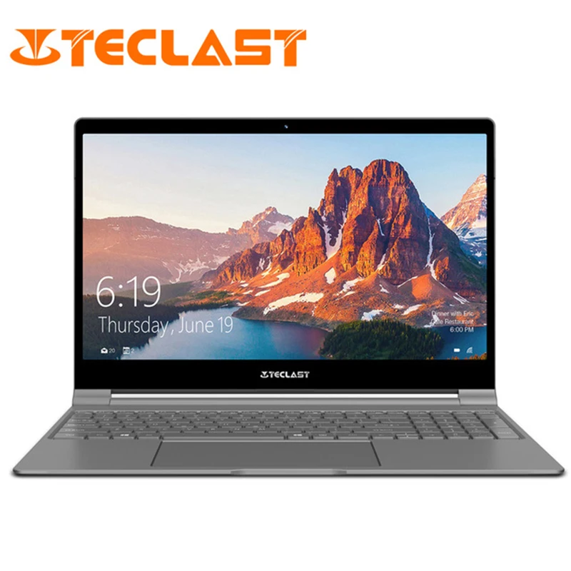 Teclast F15 Тетрадь 15,6 дюймов ОС Windows 10 Домашняя английская версия Intel N4100 4 ядра 1,1 ГГц 8 Гб Оперативная память 256 GB SSD 1.0MP Фронтальная камера