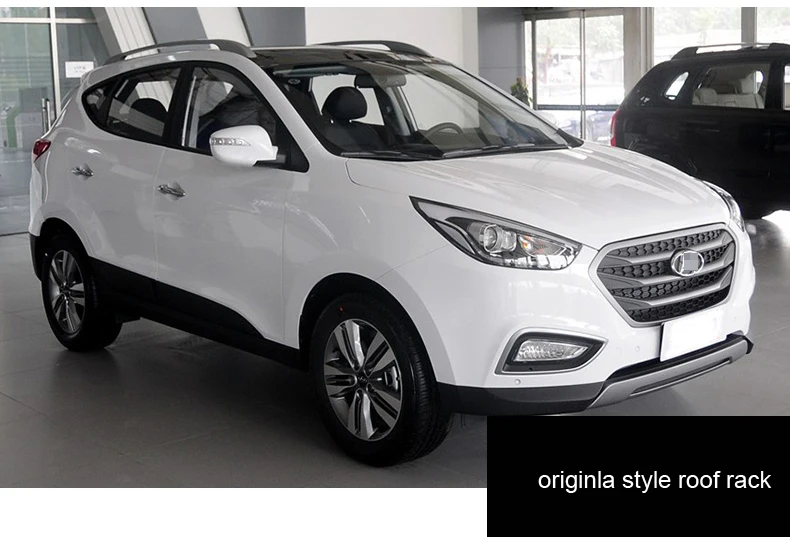 Горячая крыша рейка багажник на крышу для hyundai IX35 Tucson IX 2009-, авиационный алюминиевый сплав, большая скидка, День благодарения