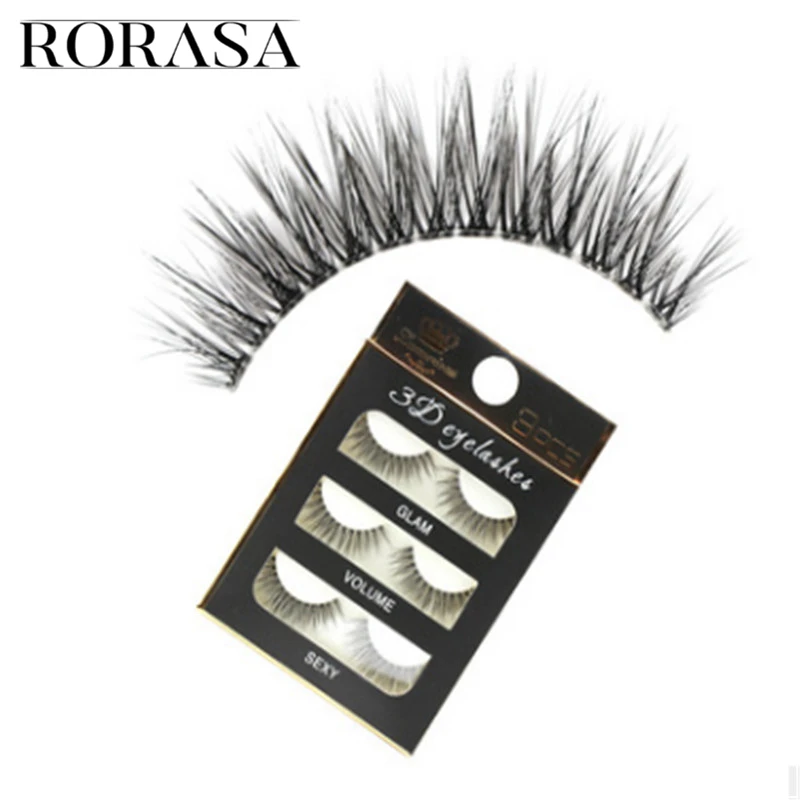 

One Pieces 3D Professional Eyelashes Soft Long Fake Magnetic Comfortable Pack Styles Handmade Lashes Reusable Eyelashes