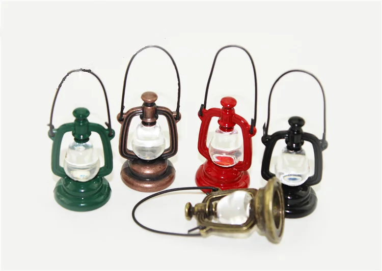 

1:6 Scale Retro oil lamp Dollhouse Miniature Toy Doll Food Kitchen living room Accessories