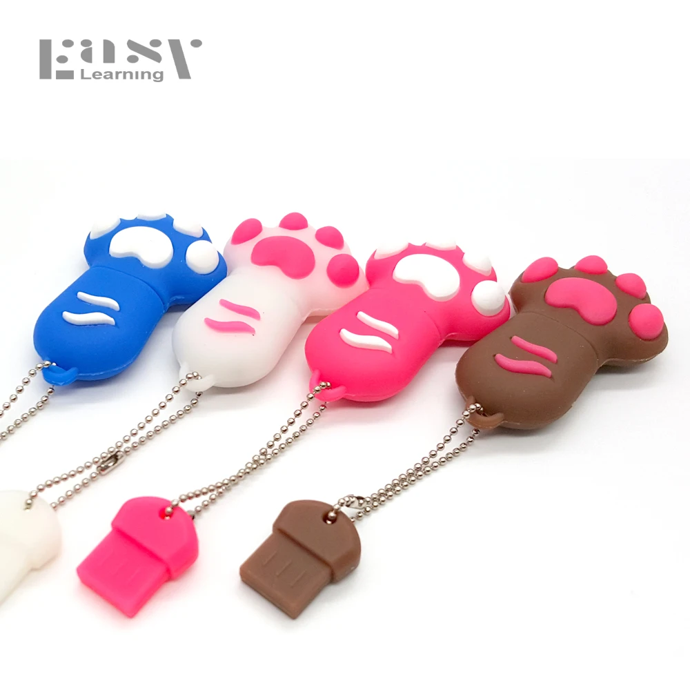 

Easy Learning Claw USB 2.0 Colorful Cat Paws USB Flash Drives 4GB 8GB 16GB 32GB 64GB Pen Drive Pendrive Memory USB stick