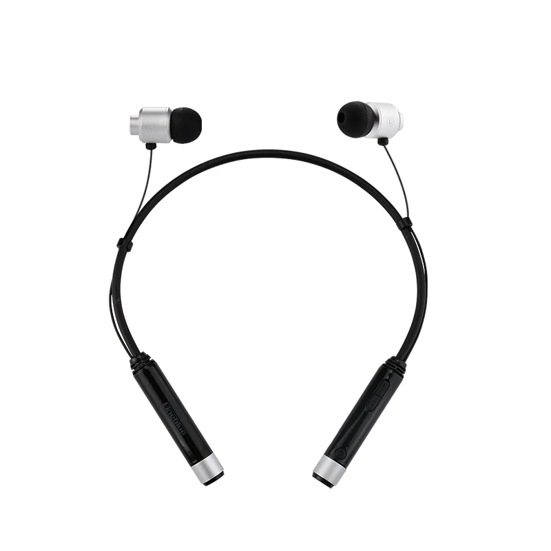 

FINEBLUE FD600i Bluetooth Headphones Wireless Neckband Headset Stereo Magnetic Earbuds with English Korean voice prompt