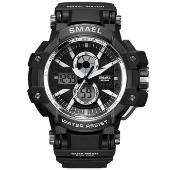 

Fashion Top Smael Relogios Masculino Sports Men Watches Waterproof S Shock Digital Quartz Mens Clock Military Wristwatch Male