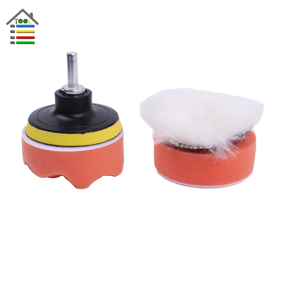 Buy 5Pcs 3cinch Angle Grinder Buffing Sponge Pads Kit