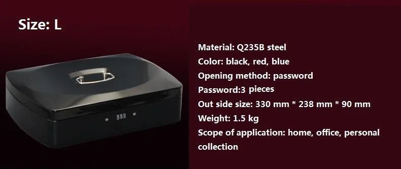 CM De Aço Senha Caixas de Papel