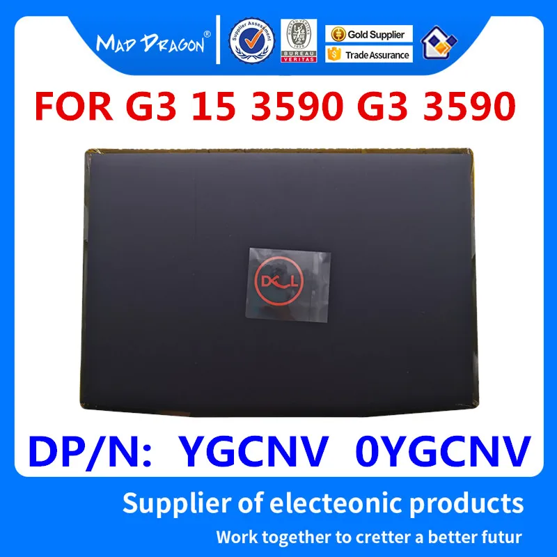 MAD DRAGON бренд ноутбука ЖК-задняя крышка Топ чехол черный корпус красный логотип для Dell G3 15 3590 G3 3590 YGCNV 0 YGCNV