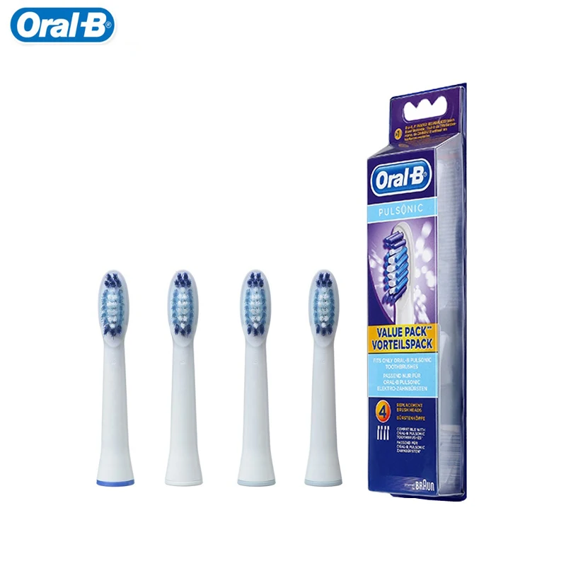 

Oral B Electric Toothbrush Heads SR32 Replaceable Deep Dlean original Tooth Brush Heads Fits Only Pulsonic Electric Toothbrush