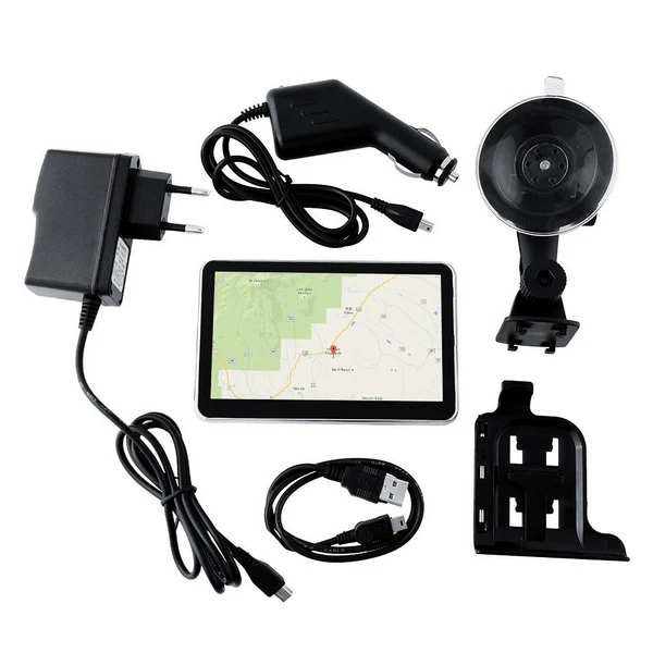  5 zoll GPS-Navigation Auto Lkw Navigator 128M + 8GB MTK FM SAT NAV Navitel Russland Karte Europa am