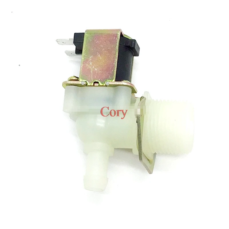 

1PC Electric Solenoid Valve Right angle Water Inlet Switch Installation Male G3/4 DN20 For ice machine air conditioner