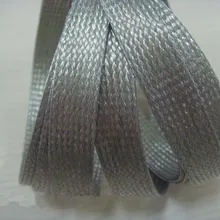 1 шт. YT1544 Луженая Медь Плетеный ремешок 10мм2 Медная Лента Медная Полоса медная проволока длина 1 метр