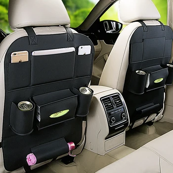 

For Lada Kia Renault Toyota Auto seat storag Hanging bags Car child safety seat car steat back bag Multifunction storage box