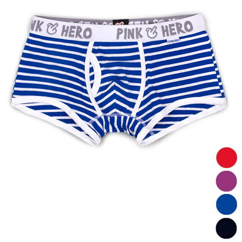 Trunks Men Striped Boxer Briefs Sexy Man Underwear Boxer Briefs Fringe Underpants separates Swimming beach shorts #2h25 (3)