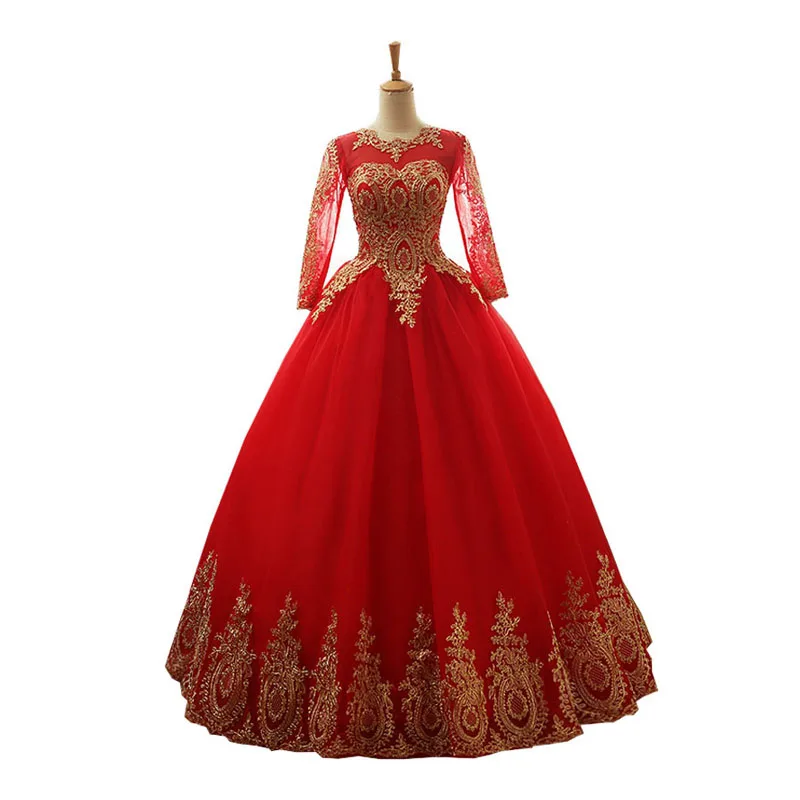 womens red evening gown