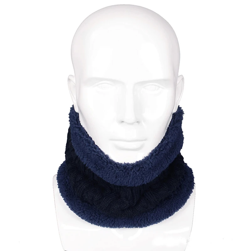 5 цветов модный дизайн зимние вязаные шарфы для мужчин и женщин плюс хлопок шерсть воротник шарф теплый мужской шейный шарф для унисекс