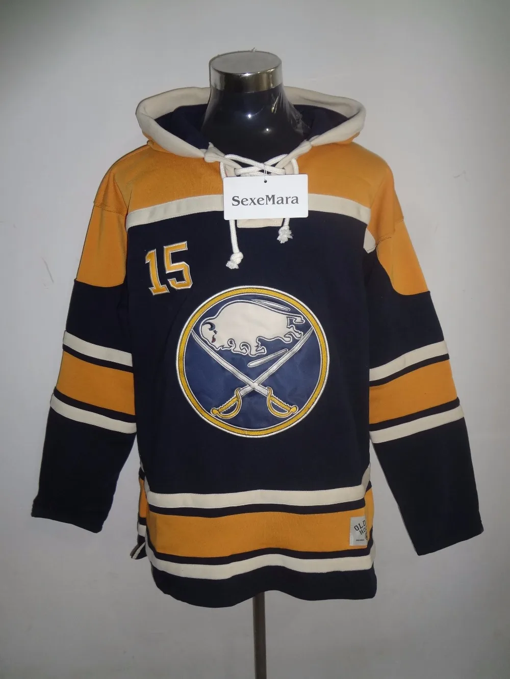 sabres jersey hoodie