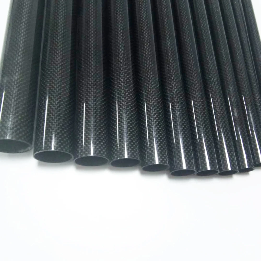 

600mm Wrapped Carbon Fiber Tube 3K Glossy surface diameter 18mm 22mm 30mm