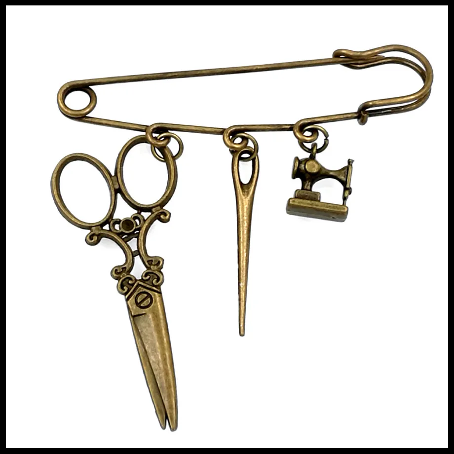 булавка ножницы