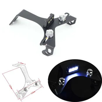 

New Motorcycle Fender Eliminator Registration Plate Holder License Frame Kit with LED DUCATI 848 1098 1198 1098R 1098S 2008-2011