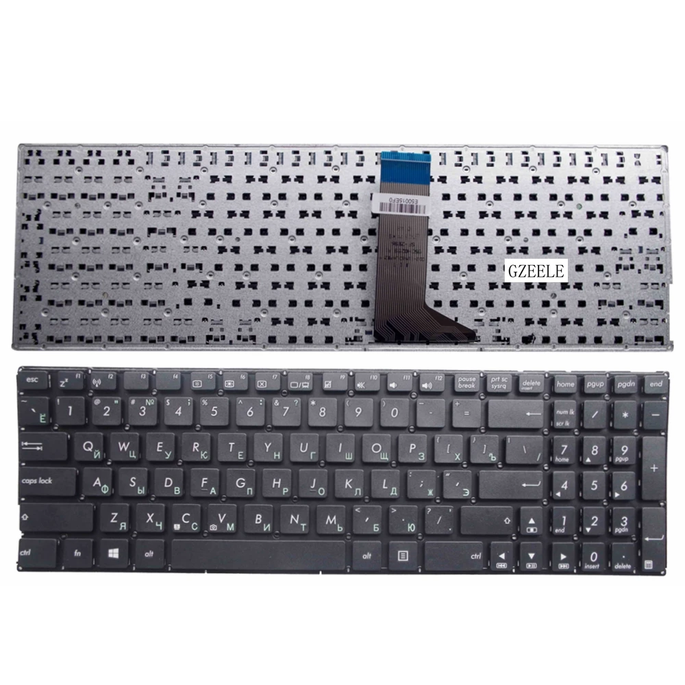  GZEELE New russian keyboard for ASUS X555 X555L X555LA X555LD X555LN X555LP X555LB X555LF X555LI X5
