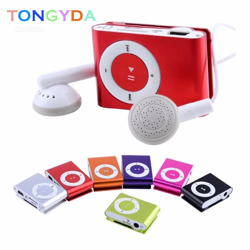 

Portable MP3 Player Mini Clip MP3 Player Waterproof Sport Mp3 Music Player Walkman Lettore Mp3 with TF Slot Jack Nice Sound Gift