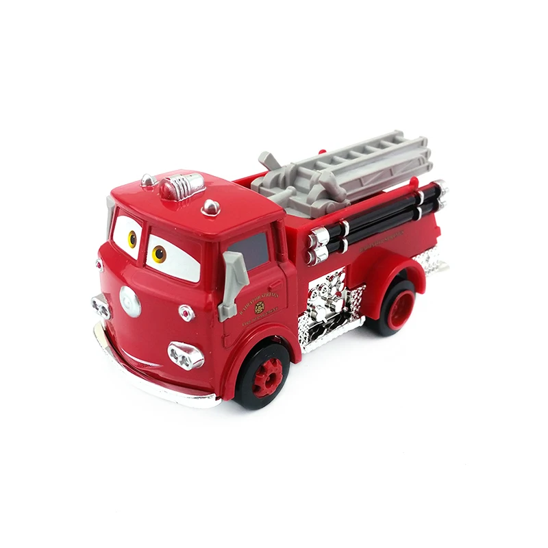 

Disney Pixar Cars 2 Red Firetruck Metal Diecast Toy Car 1:55 Loose Brand New In Stock & Free Shipping