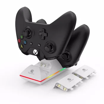 

GameSir W60X611 Wireless Controller Charging Station with 2x 800mAh Rechargeable Battery Packs and USB Cable for Xbox One