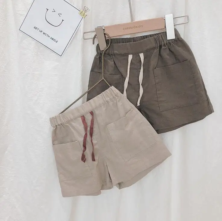 

2019 new wholesale girls boys shorts summer fashion kids shorts 1-7t HY473