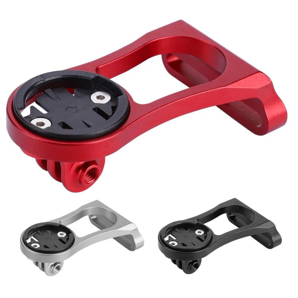 

Aluminum Alloy Bicycle Computer Mount Holder Handlebar Bike Stopwatch Odometer Mount Bracket for Garmin with Mount for Gopro