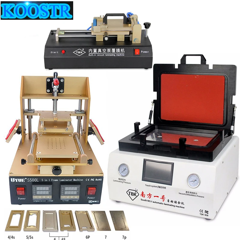 Newest TBK 808 Automatic Bubble Removing Machine OCA Vacuum Laminating