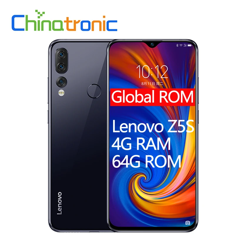 Оригинальный Lenovo Z5S L78071 ZUI 4G FDD LTE 6 3 &quotQHD 2340X1080 мобильный телефон Snapdragon SDM710