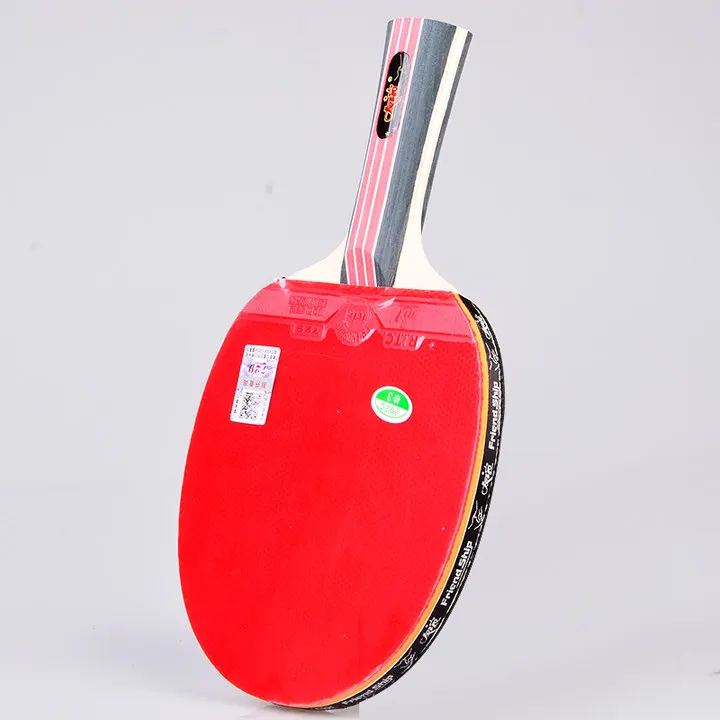 الصداقة 729 مضرب تنس الطاولة مع المطاط + حقيبة الأصلي تعيين المغادرة بينغ بونغ بات