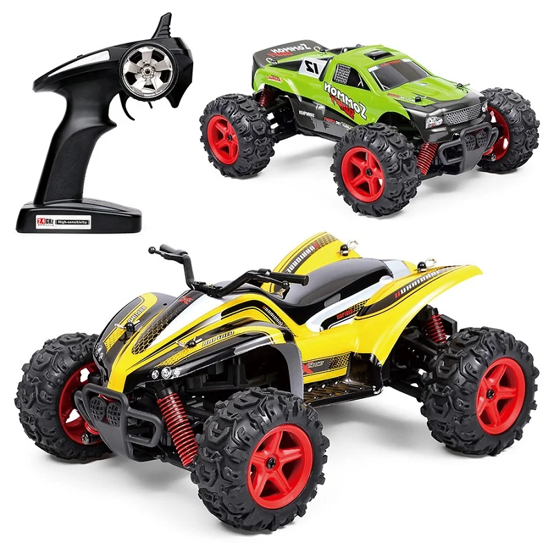

RC Car 4WD 2.4GHz climbing Car 4x4 Double Motors Bigfoot Car Remote Control Model Off-Road Vehicle Toy