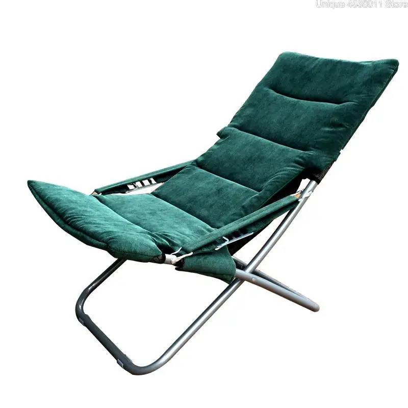 

Office lunch break chair folding chair outdoor garden napping chair fashion back sun chair winter and summer dual use