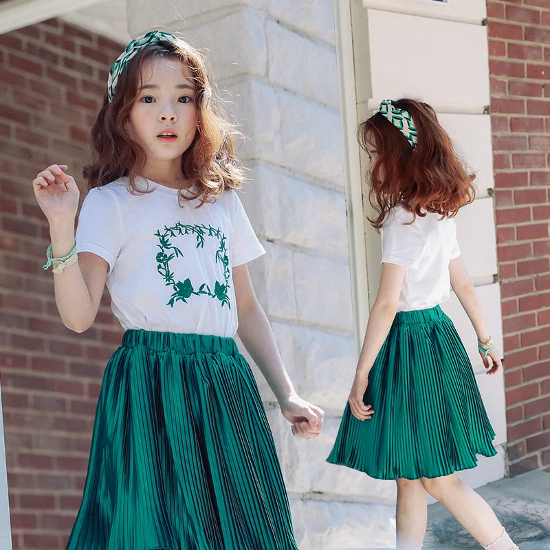

2017 Summer fashion kids baby Embroidery Tees girls T shirts short sleeve T shirts children baby girl's shirts boys Tees tops