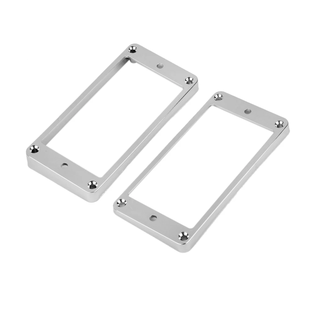 2pcs Humbucker Bridge/Neck Pickup Mounting Ring Frame for Electric Guitar Pickup Mounting Ring