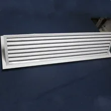 Настенный вентиляционный вентилятор решетка крышка 60*25 см jalousie Тип для шкафа обувной шкаф-кондиционер гриль abs алюминий