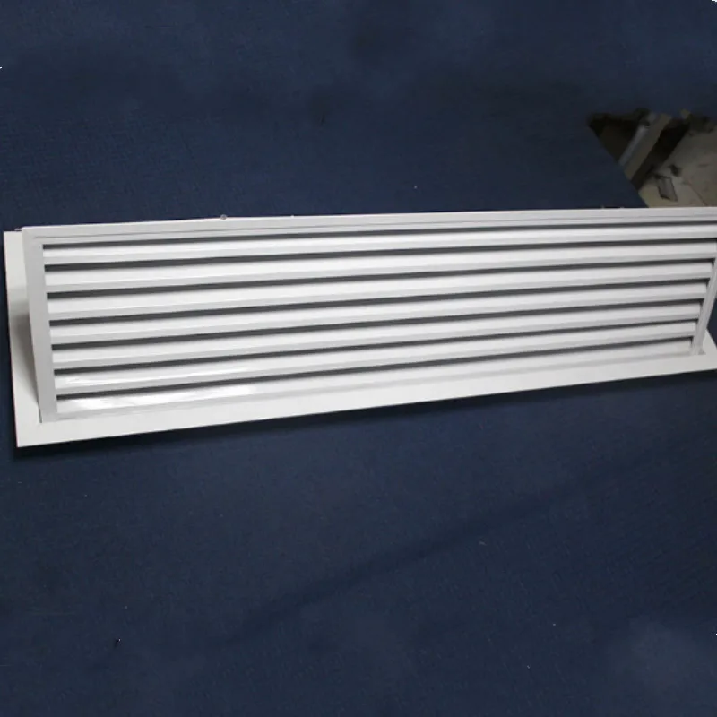 

Wall mount air vent ventilator grille cover 60*25cm jalousie type for closet shoe cabinet air conditioner grille ABS Aluminum