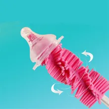 Горячая Распродажа многофункциональная длинная ручка Детская щетка для молочных бутылок детская бутылочка для кормления молока моющий очиститель чистящие средства