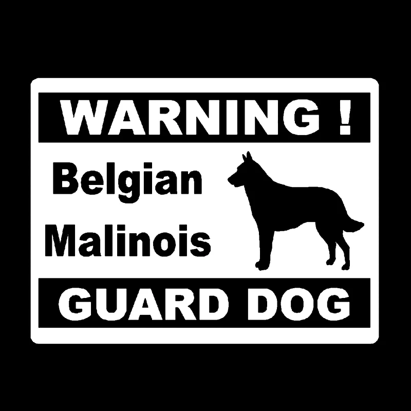 Автомобильный Стайлинг персональное предупреждение Belgian Malinois Guard автомобильные