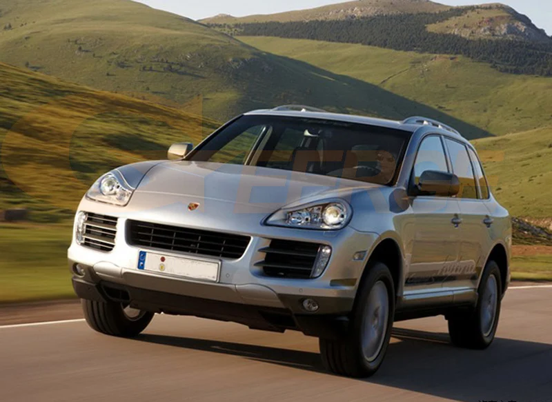 Для Porsche Cayenne 957 2007 2008 2009 отлично ультра яркий COB комплект светодиодов «глаза ангела»