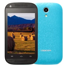 Оригинальный logicom 3.5 дюймов 512 МБ оперативной памяти 4 ГБ ROM Android 4.4 разблокирован смартфон Celular мобильный телефон без план телефона для детей подарок