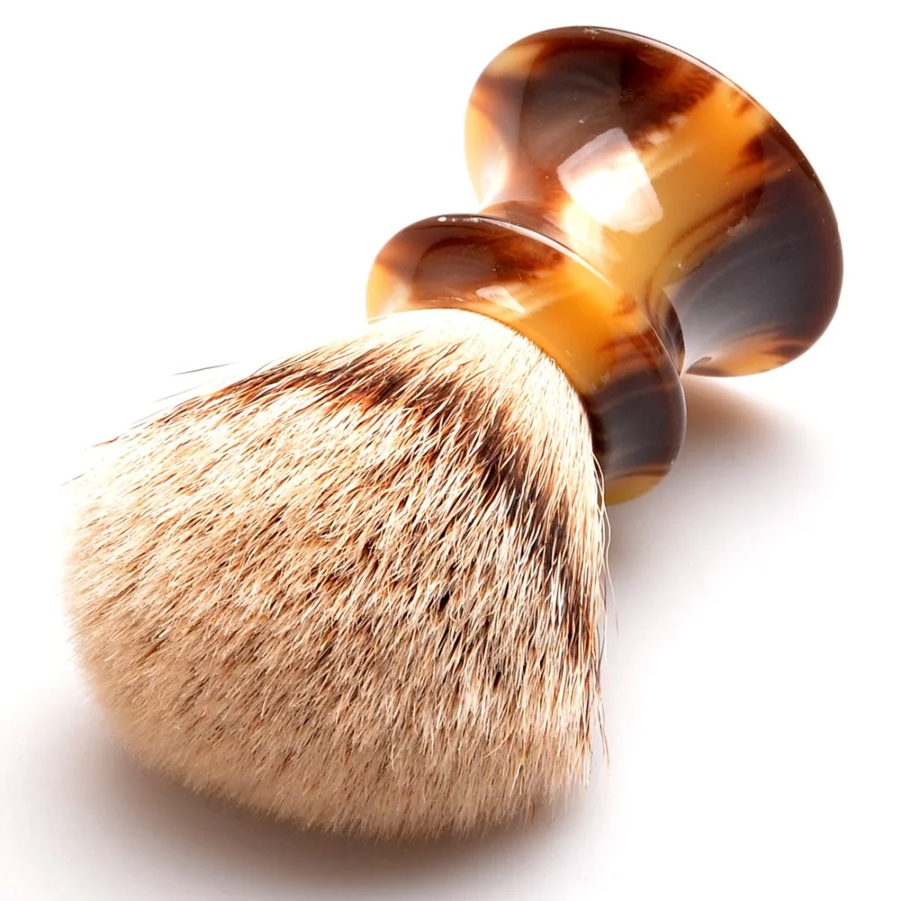 

CSB silvertip shaving brush 24*65mm shaving brush knots silvertip badger horn handle wholesale price on sale