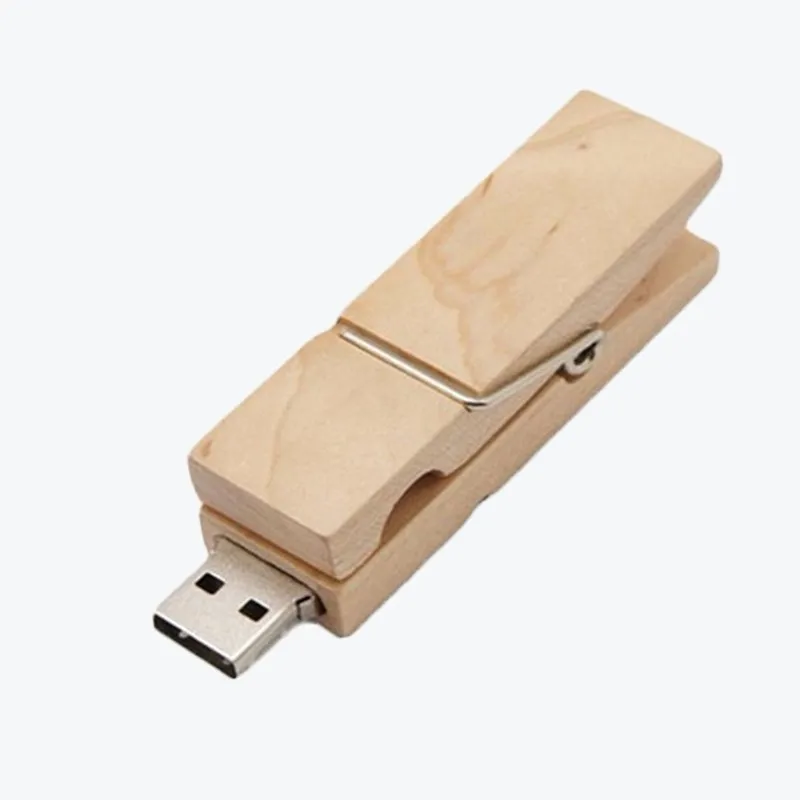 Usb палка реальная емкость деревянный зажим Usb флэш-накопитель смешной флешки 64 ГБ 32 ГБ 4 ГБ Флешка карта памяти U диск Классический Gitf