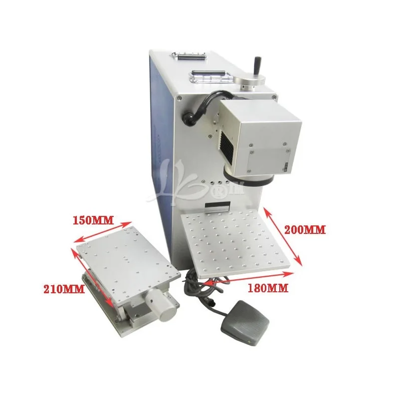 20 Вт ось вращения для дополнительно LY FB-02 оптического волокна лазерная маркировочная машина металла из дерева, ПВХ пластик 220 В/110 В