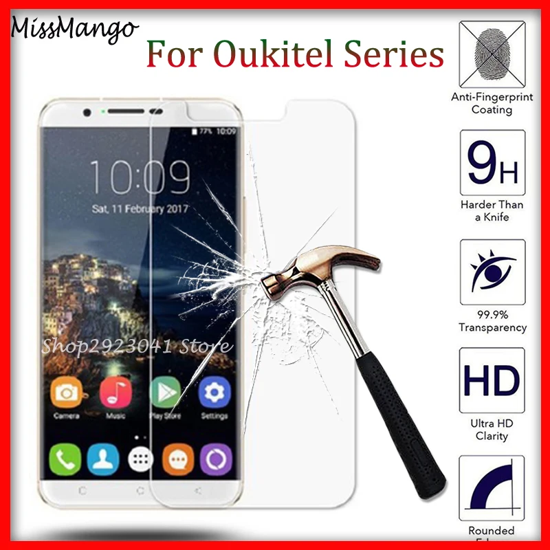 Закаленное стекло для Oukitel K 10000 6000 Plus защитная пленка 9 H K6000 Pro U20 U 20 K10000 2 шт. |