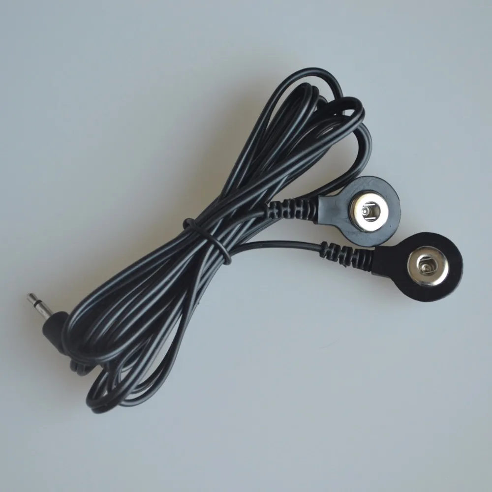 1 шт. 2,5 мм 2 в 1 головка электрода провода соединительные кабели для цифровой миостимулятор терапевтический массажер 5 цветов