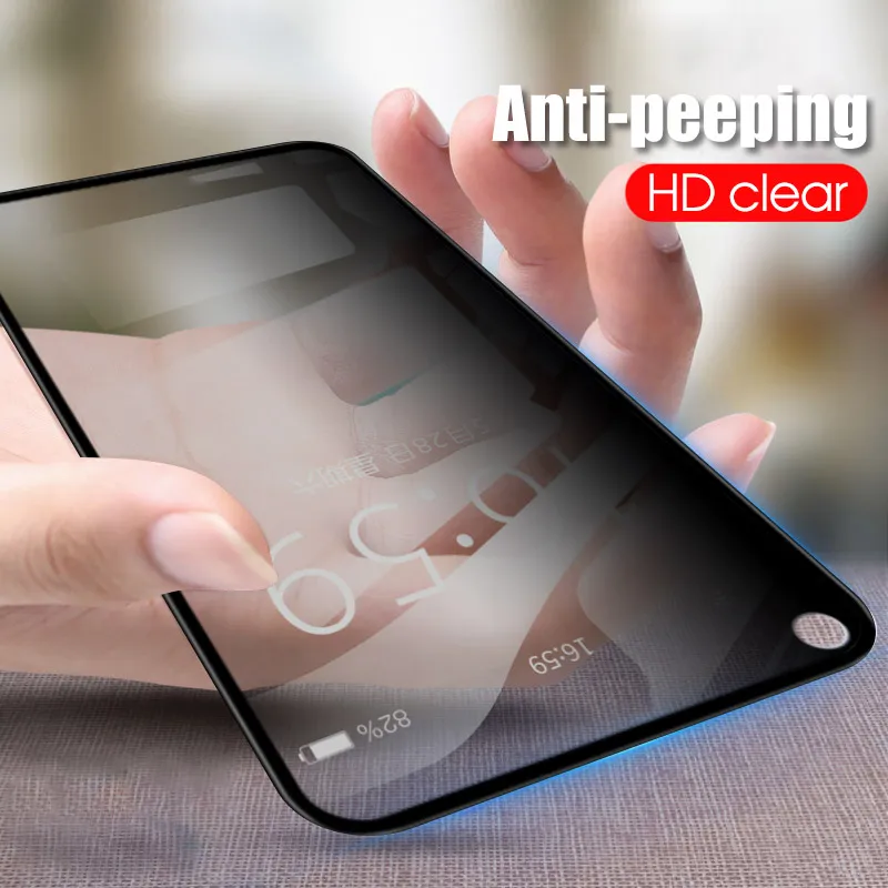 Новинка антишпионское закаленное стекло премиум класса для Huawei Nova 4e 4 Honor View 20 V20 9H