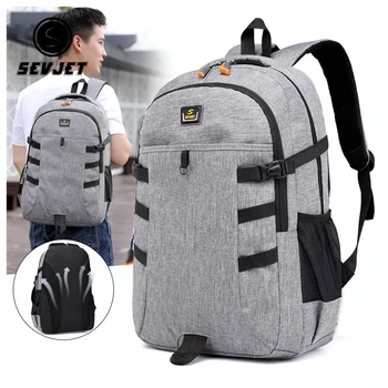 

Oxford Waterproof 14 Inches Laptop Men Backpacks Unisex Travel Shoulder Bags Women Male School Bags Teen Mochila Escolar CJ951