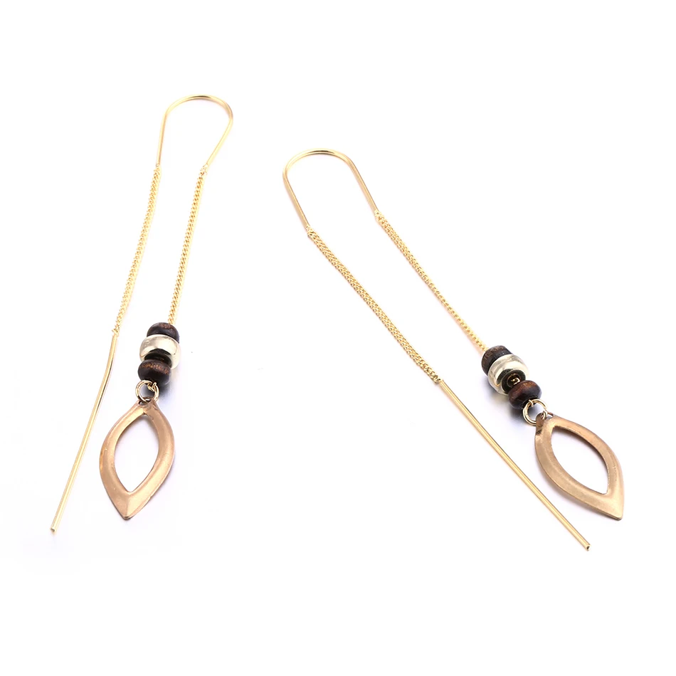 

Match-Right Women Trendy Water Drop Earrings for Wedding Punk Long Tassel Dangle Bar Ethnic Statement Jewelry YC025
