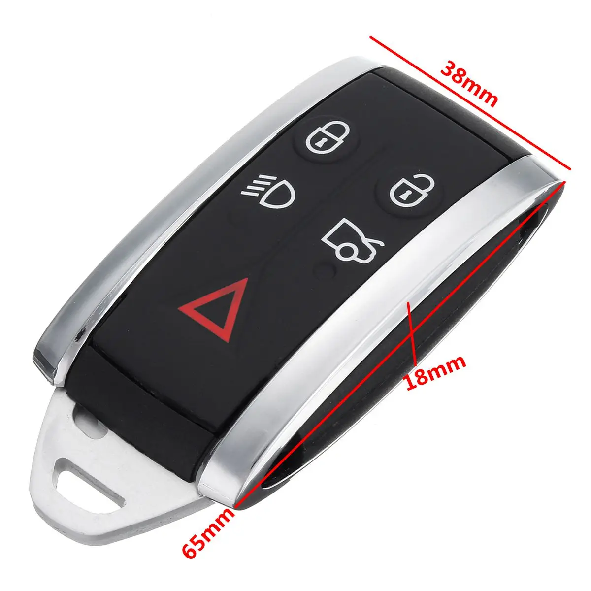 Чехол брелок без ключа для Jaguar XF XK XKR X Type S 2007 2008 2009 2010 2012 5 кнопок|shell case fob|shell caseshell